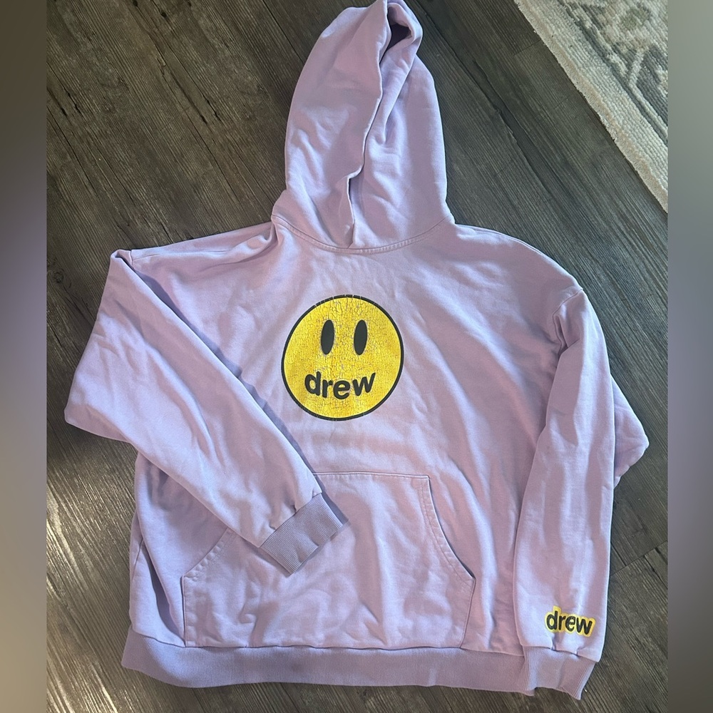 Drew House Pastel Hoodie with Iconic Logo